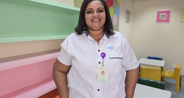 Rosilainy Bueno, técnica de enfermagem do HMC