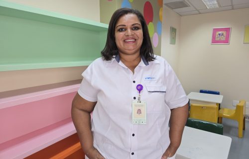Rosilainy Bueno, técnica de enfermagem do HMC